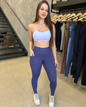 CONJUNTO CALÇA LEGGING + REGATINHA